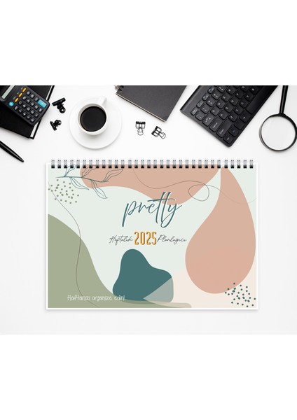 Express Planner 2025 Takvim A4 Ebat 53 Haftalık Planlayıcı  Pretty