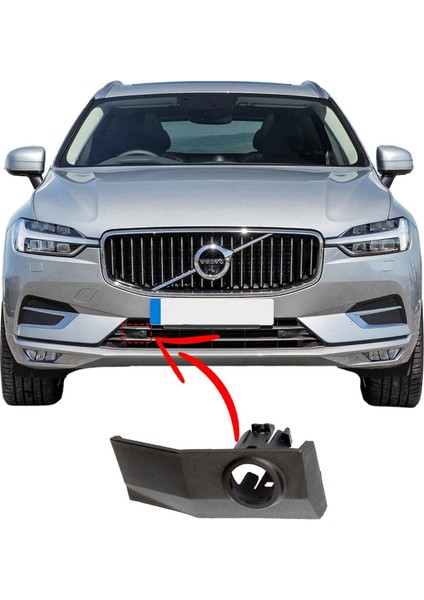 Volvo XC60 Ön Tampon Izgarası Park Sensör Kapağı Sağ 2018 2025 fiyatları