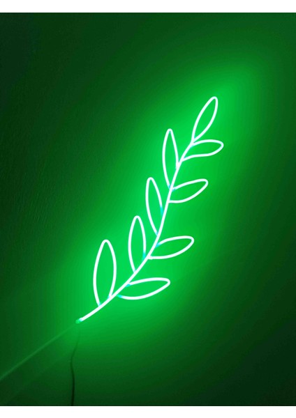 Neon LED Işıklı Yaprak 50 cm fiyatları