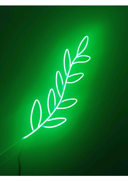 Neon LED Işıklı Yaprak 50 cm fırsatları