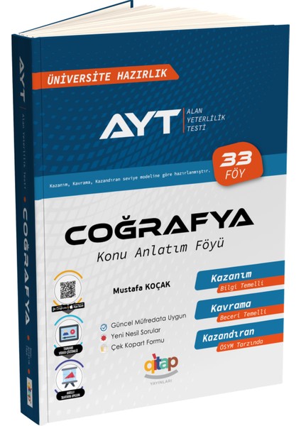 Ayt Coğrafya Konu Anlatım Föyü (Video Çözümlü)
