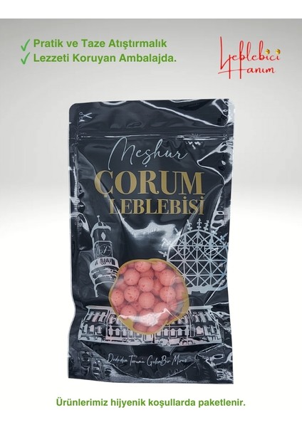 Çilek Aromalı Leblebi 500 gr