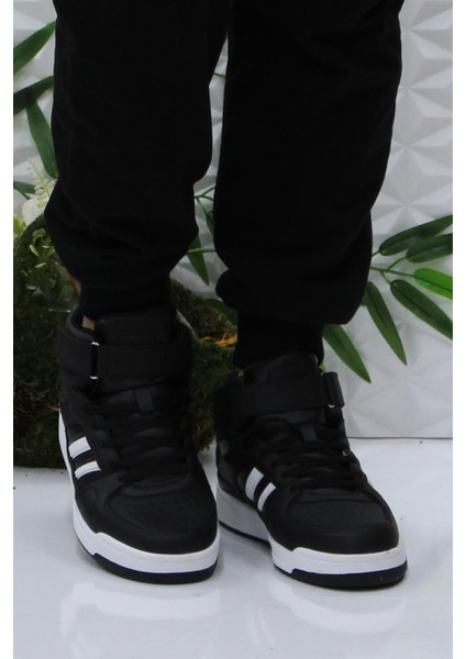 Wılmo Pu Hı Siyah Beyaz Rahat Sneaker Erkek Spor Ayakkabı fiyatları