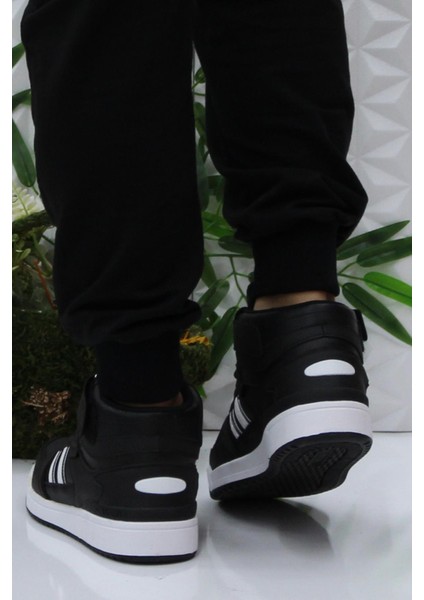 Wılmo Pu Hı Siyah Beyaz Rahat Sneaker Erkek Spor Ayakkabı fırsatları