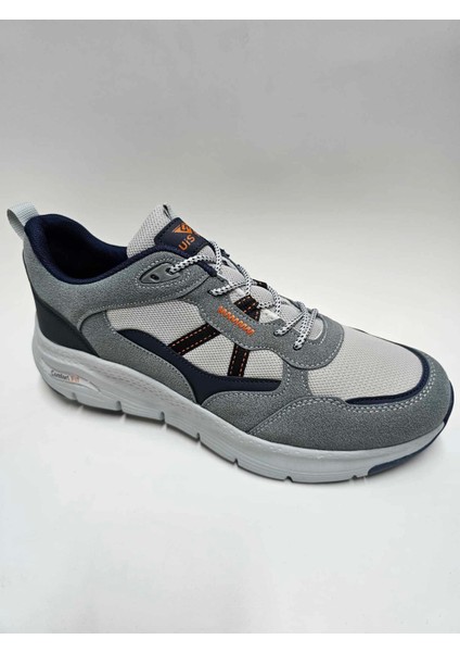 Hakiki Deri Büyük Numara (45-46...) Bağcıklı Rahat Triko Buz Rengi Erkek Ayakkabı C-8485262 fiyatları