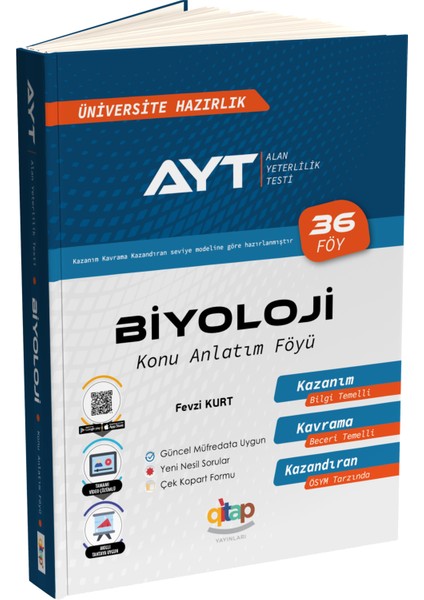 Ayt Biyoloji Konu Anlatım Föyü (Video Çözümlü)