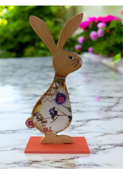Ahşap Tavşan Ailesi, Tavşan Sofra Sunumu, Çocuk Odası Dekor, Dekoratif Obje 6 modelleri