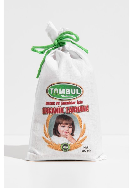 Tombul Organik Bebek Tarhanası 500 gr