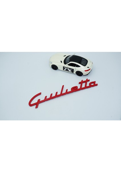 Giulietta Kırmızı Abs Bagaj Yazı Logo Alfa Romeo Ile Uyumlu