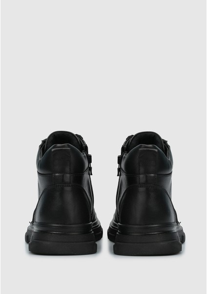 Siyah Deri Erkek Bot fırsatları