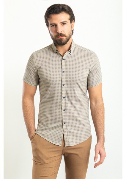 Gömlek Üstten Düğmeli