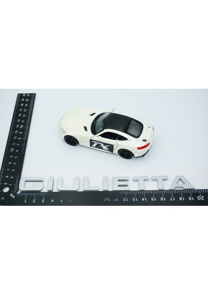 Alfa Romeo Giulietta Gri Abs 3m 3D Bagaj Yazı Logo Arma fırsatları