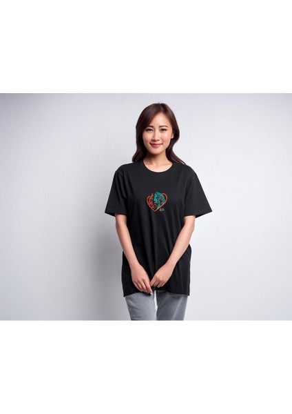 Beautiful Heart / Oversize T-Shirt / Kadın