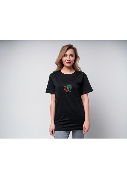 Beautiful Heart / Oversize T-Shirt / Kadın