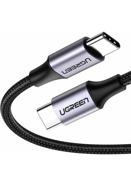 Ugreen Type-C To Type-C 3A 60W Hızlı Data ve Şarj Kablosu 2 Metre