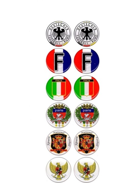 Plaka Damla Sticker Etiket Pulu Suya Güneşe Dayanaklı Kaliteli Model 7