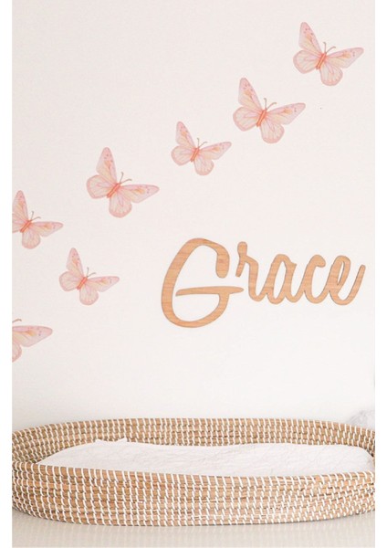 Renkli kelebekler çocuk odası duvar stickerı, şık ve neşeli dekorasyon için ideal seçim fiyatları