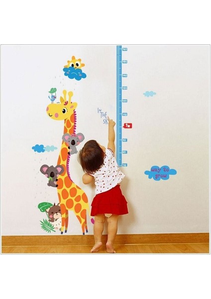 Çocuk odası için renkli, eğlenceli ve gelişimi destekleyen yapışkan duvar stickerleri