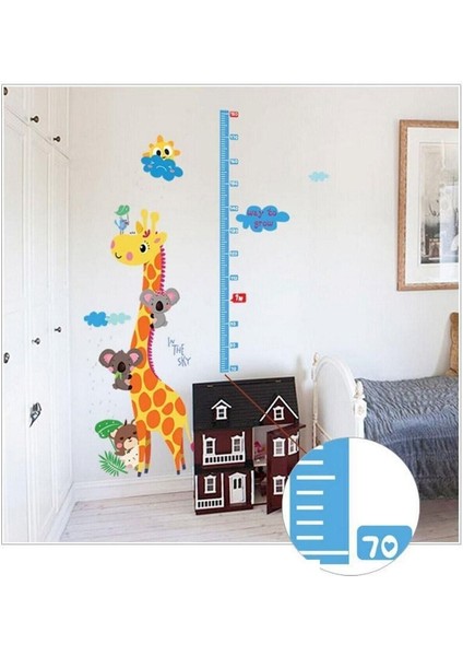 Çocuk odası için renkli, eğlenceli ve gelişimi destekleyen yapışkan duvar stickerleri modelleri