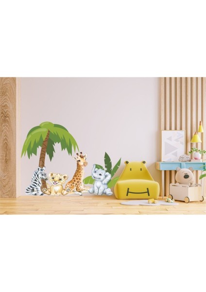 Sevimli Yavrular Çocuk Odası Kendinden Yapışkanlı Renkli Duvar Stickerleri fiyatları