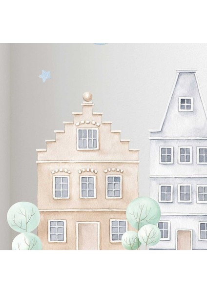 Renkli ve Eğlenceli Çocuk Odası Duvar Sticker Seti, 5+ Parça, Bebek ve Çocuklar İçin Dekorasyon fiyatları