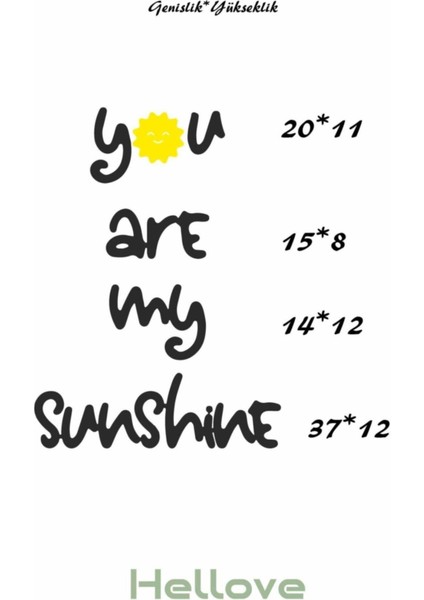 Neşeli çocuk odası duvar süsleri, renkli yazı ve figürler, sevgi dolu dekorasyon indirimleri