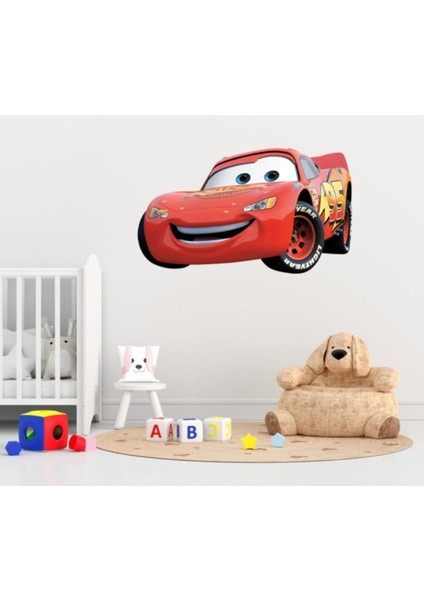Çocuk odası renkli şimşek duvar sticker, 60x35 cm, eğlenceli dekor seçeneği modelleri