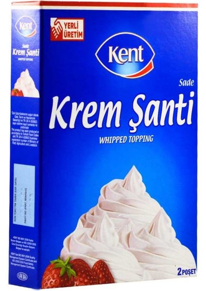 Krem Şanti Sade 300Gr Kutu