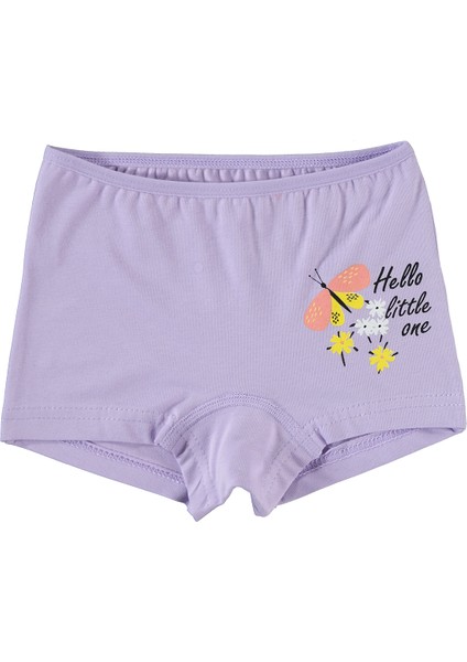 Kız Çocuk Boxer 2-10 Yaş Lila