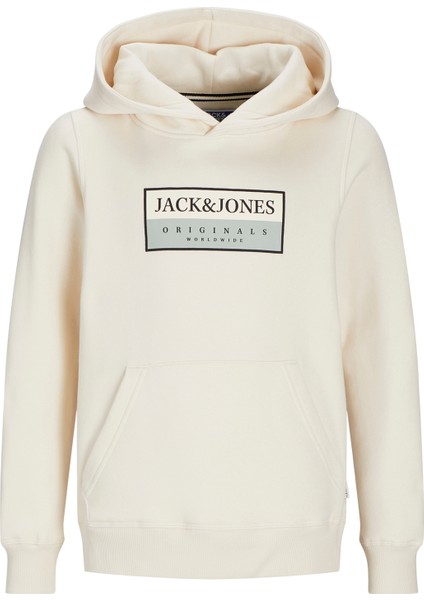 Baskılı Erkek Krem Sweatshırt 12263243