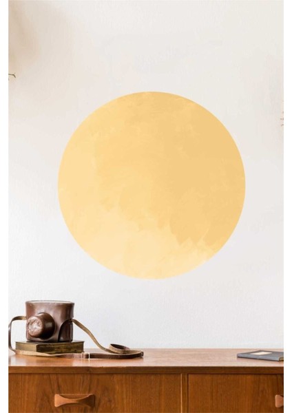 Canlı Sarı Tam Daire Bohem Duvar Sticker, evine neşe ve renk getirir! fiyatları