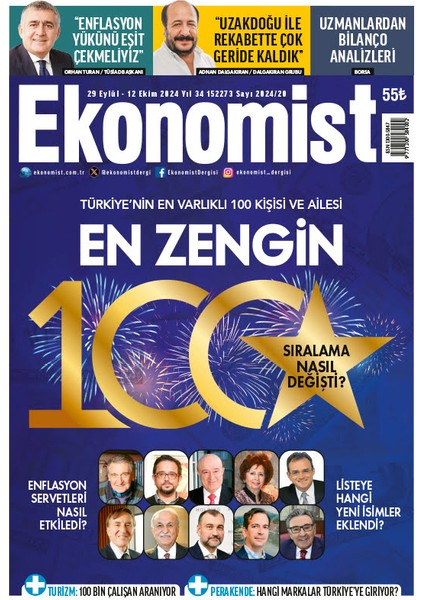 Ekonomist Dergi 29 Eylül -12 Ekim 2024