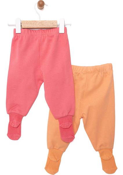 HelloBaby 2li Çoraplı Pantolon Kız Bebek