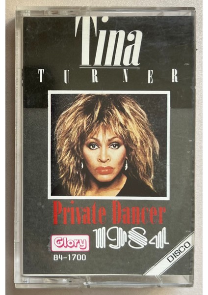 Tina Turner Private Dancer Kaset (Dönem Glory Stüdyo Kaset)