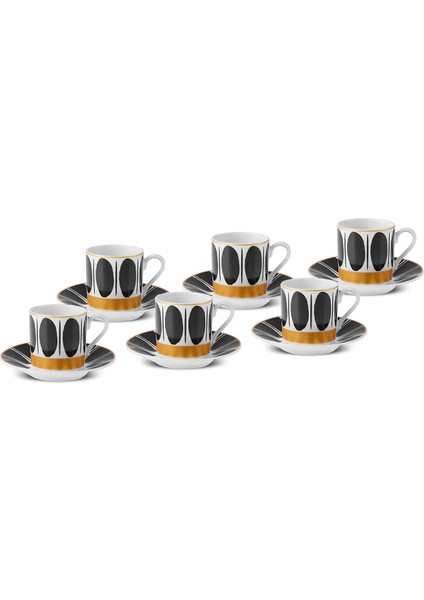 Hemet 6 Kişilik Kahve Fincanı 80 ml