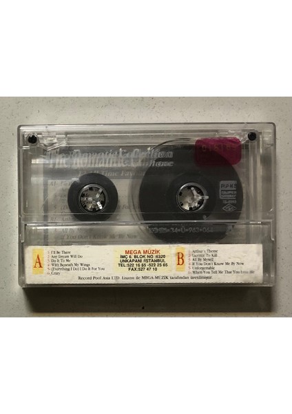 The Romantic Collection 12 All Time Favourites Kaset (Orjinal Dönem Baskı Kaset)