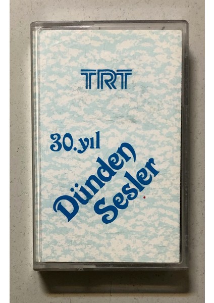 30.Yıl Dünden Sesler Kaset (Orjinal Dönem Baskı Kaset)