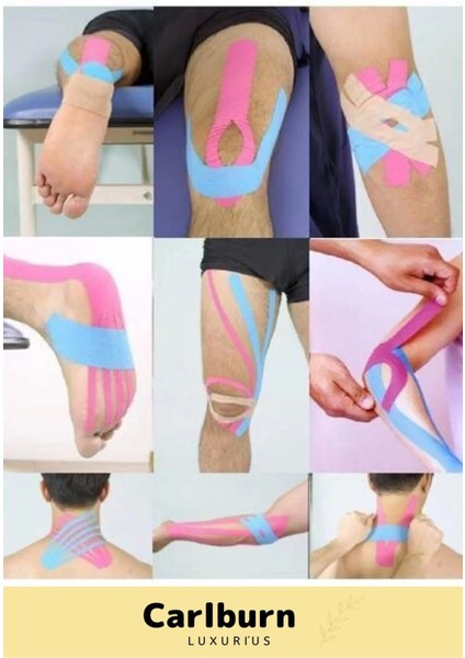 Hızlı Etkili Büyük Boy Kas Bel Bacak Kol Boyun Sırt Omuz Karın Kalça Isı Bandı 5cm x 5m fırsatları