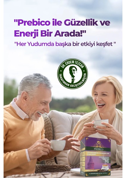 Prebico-Collegen Bıotın Hyaluronıc Acıd Fılter Coffee