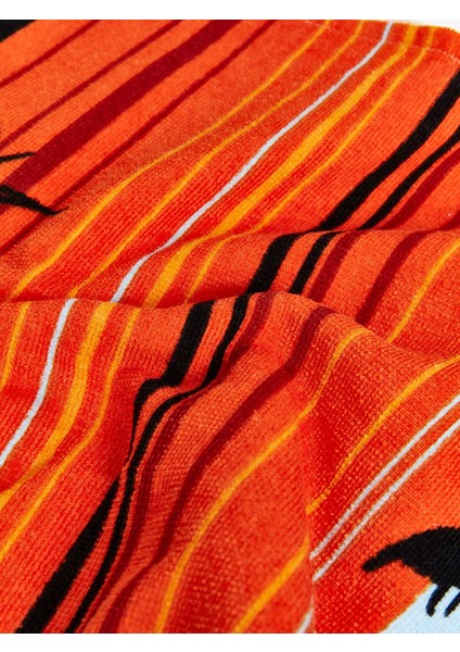 Lcw Accessorıes Karışık Renk Ipliği Boyalı Baskılı Erkek Plaj Havlusu 70X150 cm