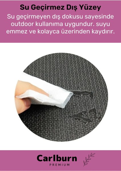 Özel Konfor Modeli Çift Taraflı Kaymaz Silinebilir Yoga Meditasyon Minderi 6,5mm Mat fırsatları