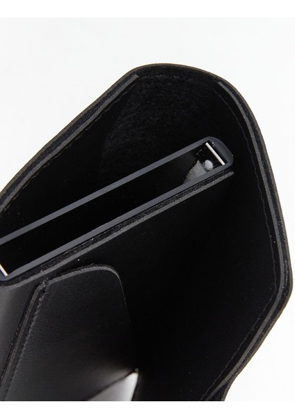 Lcw Accessorıes Yeni Siyah Deri Görünümlü Erkek Cüzdan