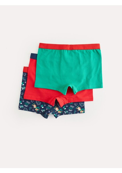 Lcw Kids Yılbaşı Temalı Erkek Çocuk Boxer 3'lü fiyatları