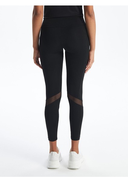 Lcw Active Kadın Beli Lastikli Ekstra Dar Fit Düz Tayt fırsatları