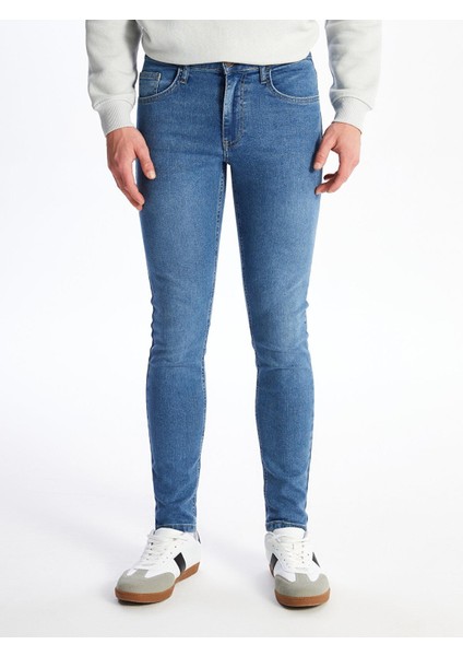 Lcw Jeans Orta Indigo Rodeo 760 Skinny Fit Erkek Jean Pantolon