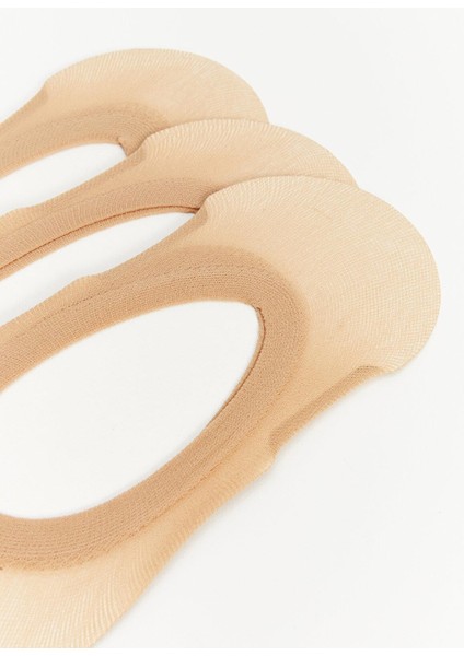 Lcw Dream Kadın Düz Babet Çorap 3'lü Paket modelleri