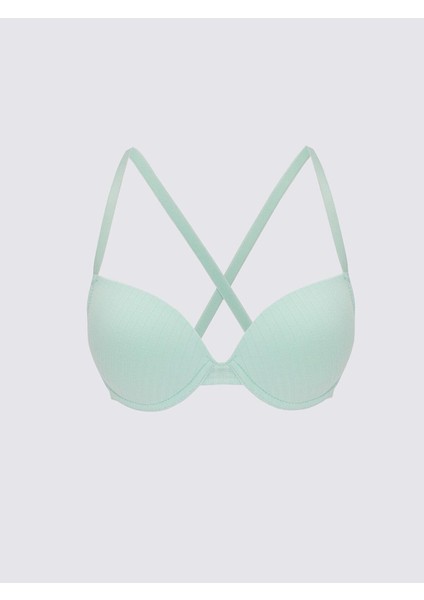 Lcw Dream Balenli Dolgusuz Düz Tişört Sütyen