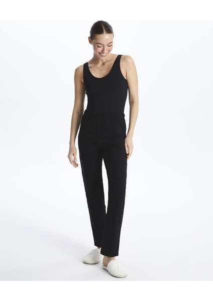 Lcw Dream Yeni Siyah Kadın U Yaka Düz Atlet modelleri