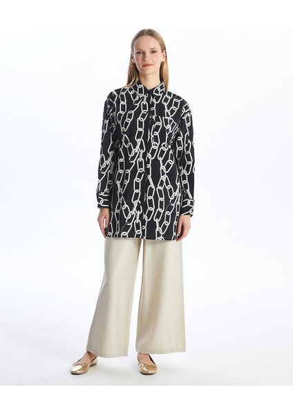 Lcw Modest Desenli Kadın Gömlek Tunik modelleri