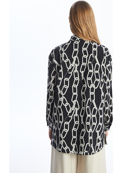 Lcw Modest Desenli Kadın Gömlek Tunik indirimleri